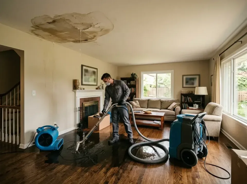 attic-pipe-burst-ceiling-drip-008 — frequently asked questions, Water Damage Restoration & Carpet Care in Lovejoy, GA